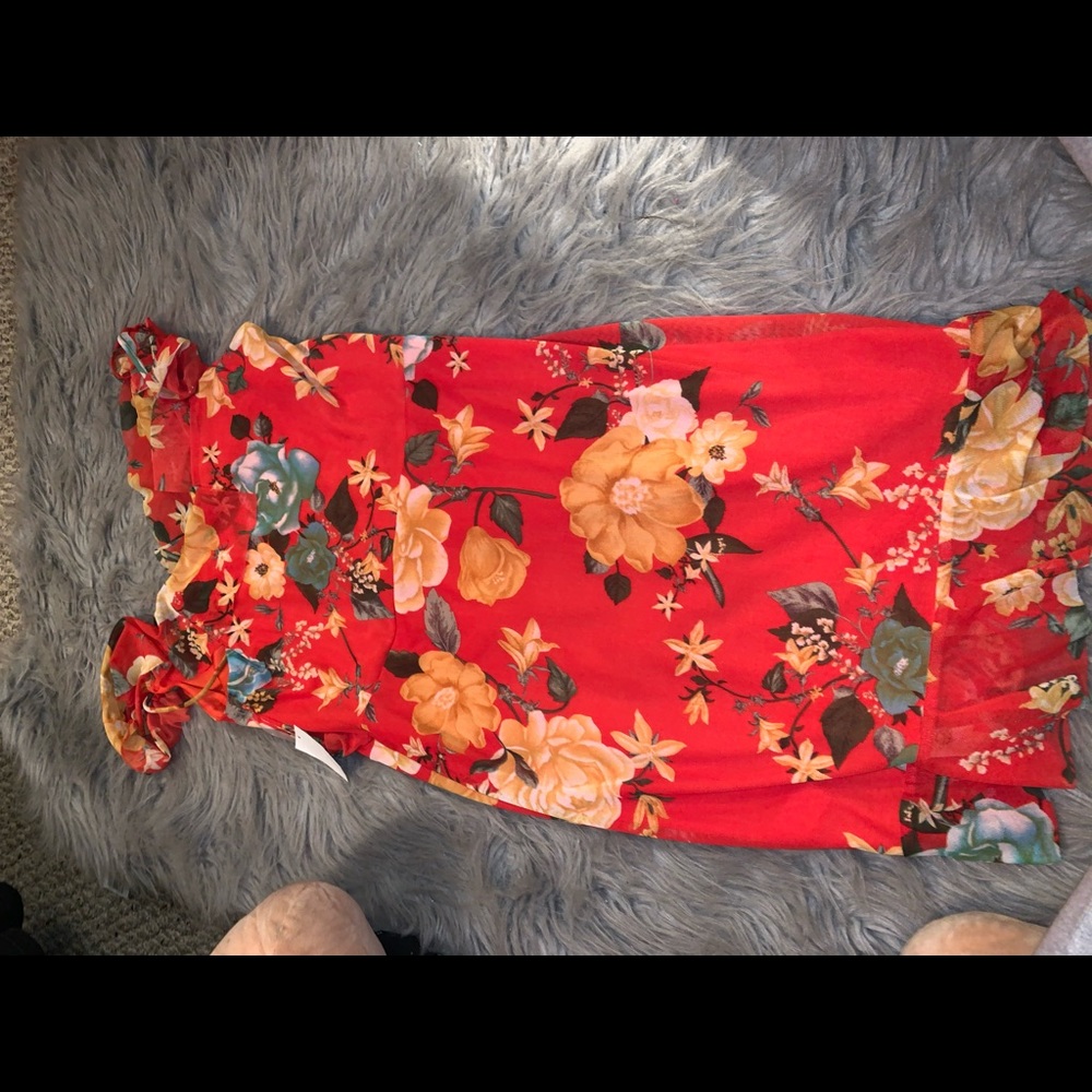 Summer flower dress